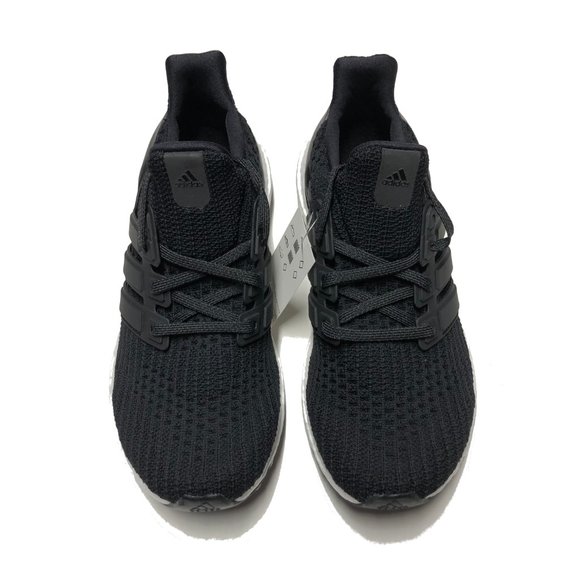 adidas Ultraboost Black / White Womens Shoes - Picture 4 of 6